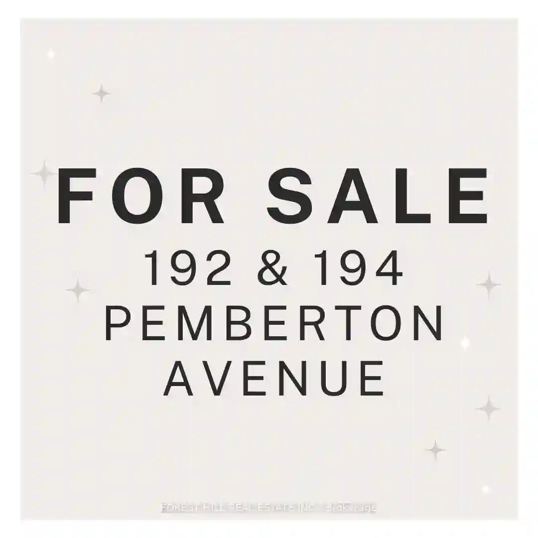 192+194 Pemberton Ave